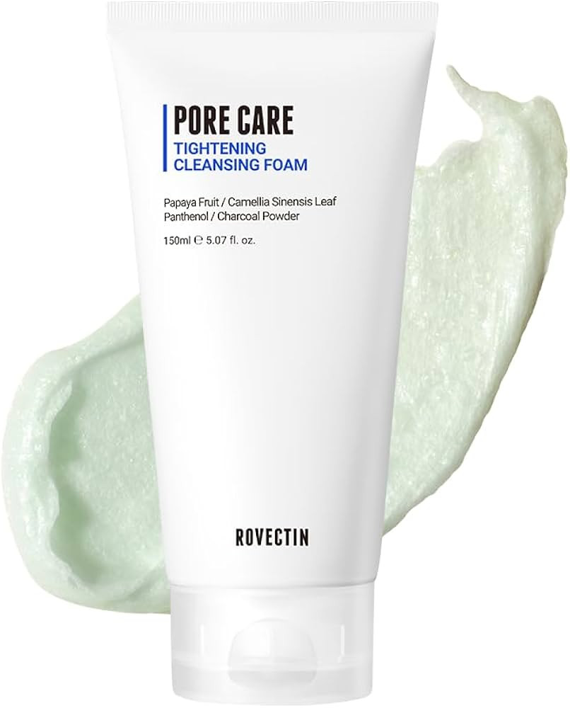 ROVECTIN Clean Green Papaya Pore Cleansing Foam 150ml face cleanser